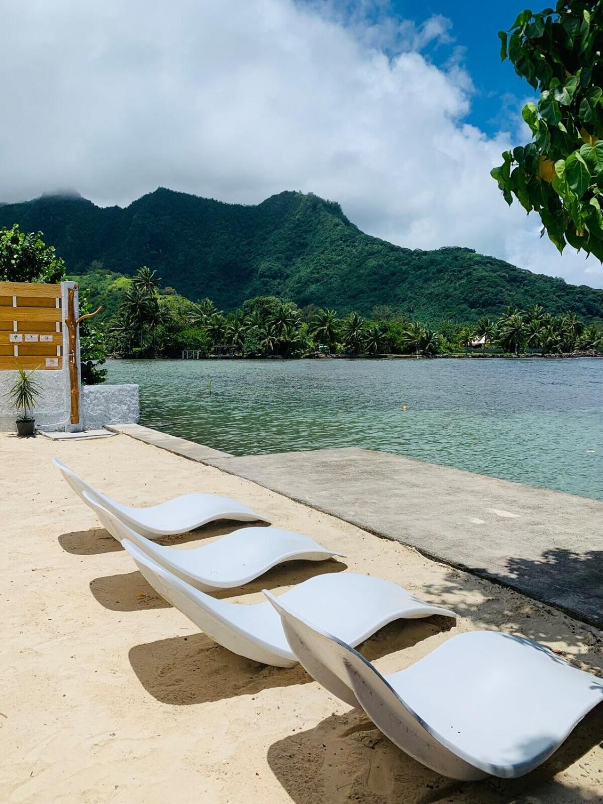Fare Orahana Moorea Afareaitu Esterno foto